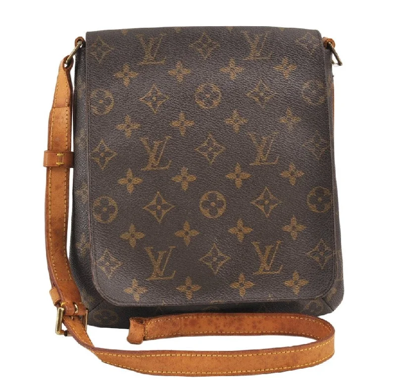 Authentic Louis Vuitton Monogram Musette Salsa Shoulder Bag Purse Junk 2363K