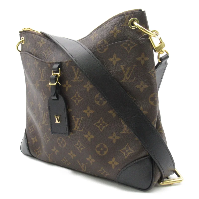 Louis Vuitton Louis Vuitton Odeon NM MM Shoulder Bag PVC Coated Canvas Monogram  Brown M45352