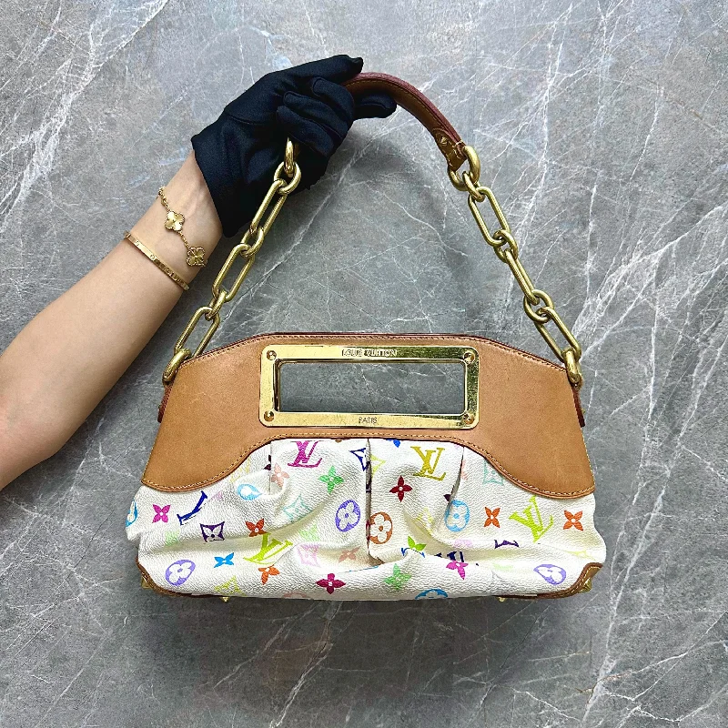 LV Judy PM Multicolor Monogram Shoulder Bag