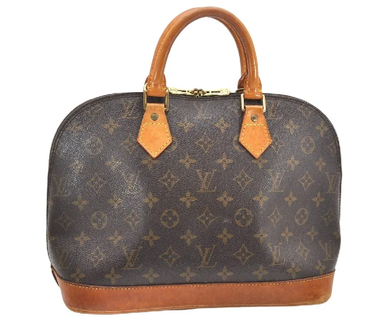 Authentic Louis Vuitton Monogram Alma Hand Bag Purse M51130 LV 2834K