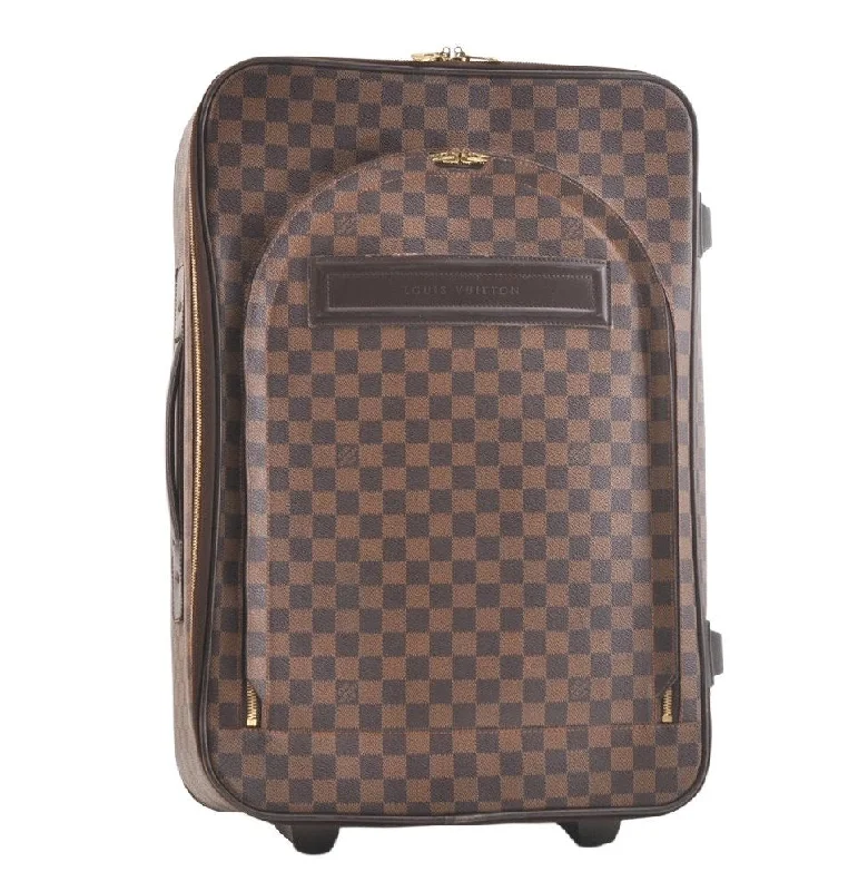 Authentic Louis Vuitton Damier Pegase 55 Travel Carry Bag N23294 LV 2668K