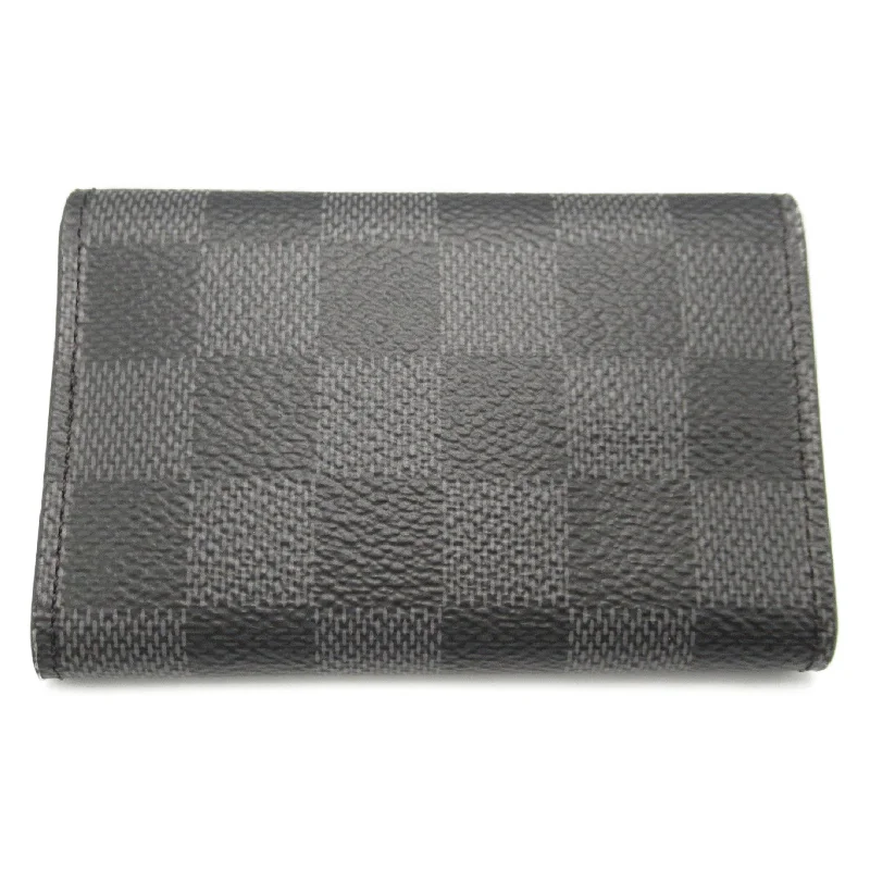 Louis Vuitton Louis Vuitton Multi_Key 6 6  Keycase Accessories PVC  Canvas Damier Graffit Men Black N62662 More Damié