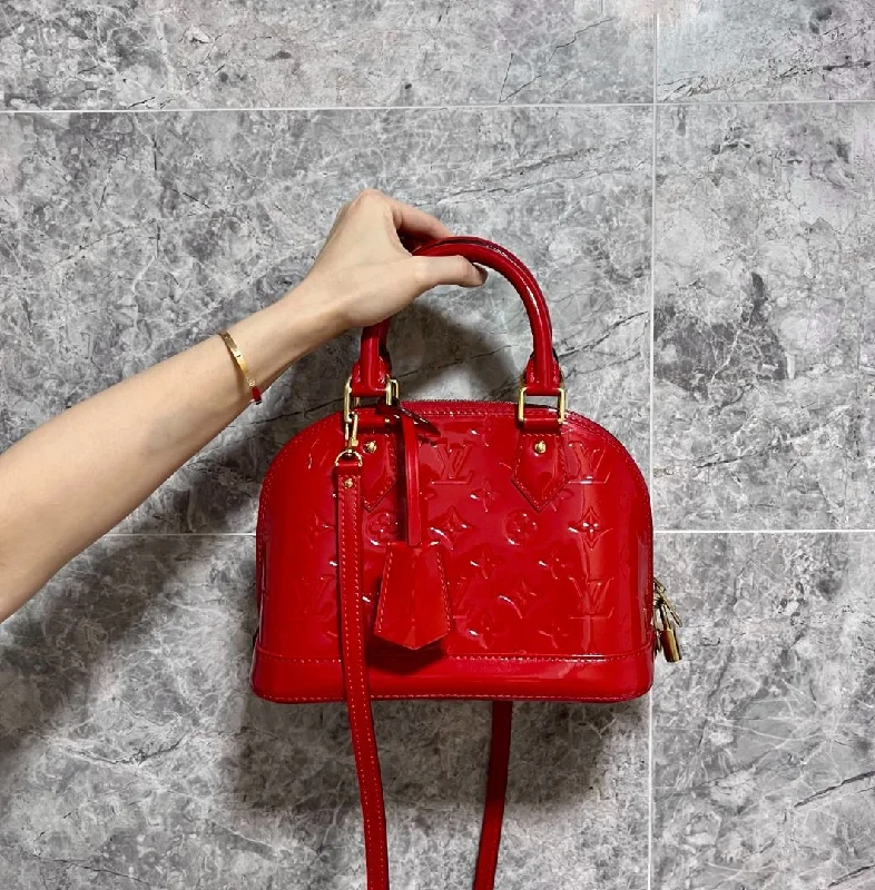 LV Alma BB Vernis Red GHW