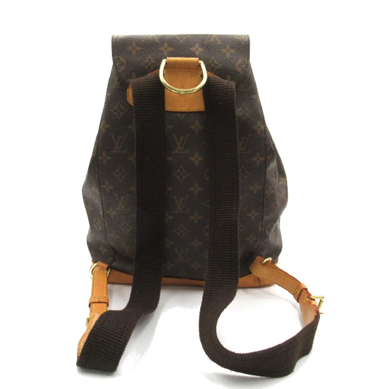 Louis Vuitton Montréal GM Rucksack Rucksack Rucksack Rucksack Bag PVC  Canvas Monogram  Brown M51135