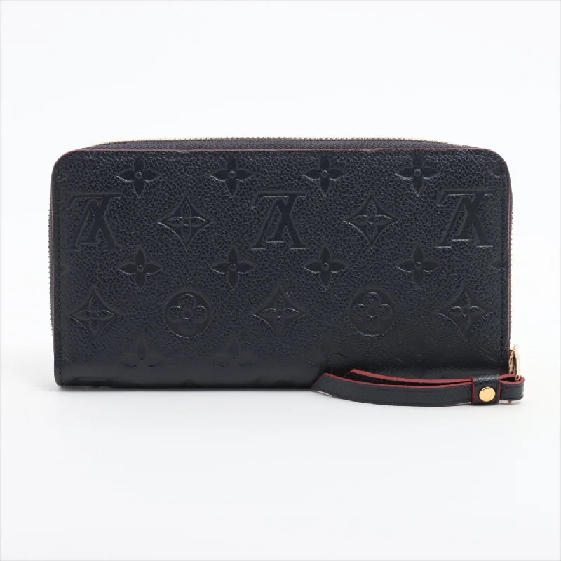 Louis Vuitton Monogram Amplant  Wallet M62121 Marine Round Zip Wallet