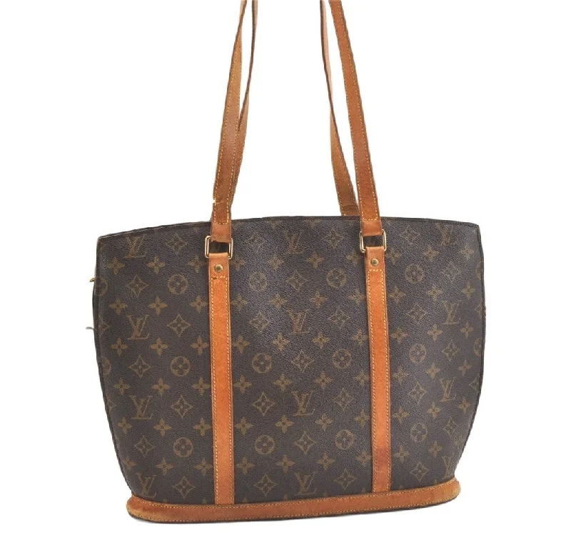 Authentic Louis Vuitton Monogram Babylone Shoulder Tote Bag M51102 LV Junk 2413K