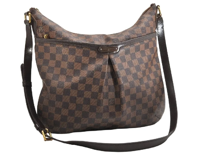 Authentic Louis Vuitton Damier Bloomsbury GM Shoulder Cross Bag N42250 LV 1715K