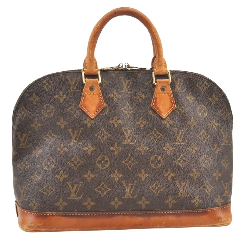 Authentic Louis Vuitton Monogram Alma Hand Bag Purse M51130 LV 1393K