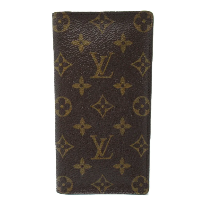 Louis Vuitton Louis Vuitton Portecourt Credy Double Fold Wallet Wallet PVC Coated Canvas Monogram   Brown M60825