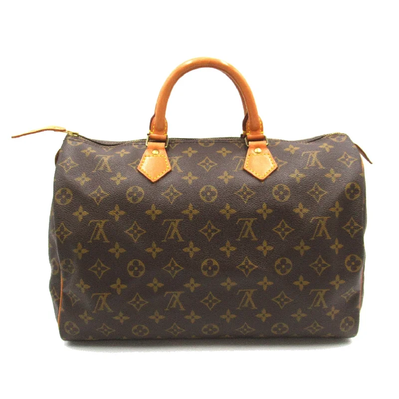 Louis Vuitton Louis Vuitton Speedy 35 Handbag Handbag PVC Coated Canvas Monogram  Brown M41524