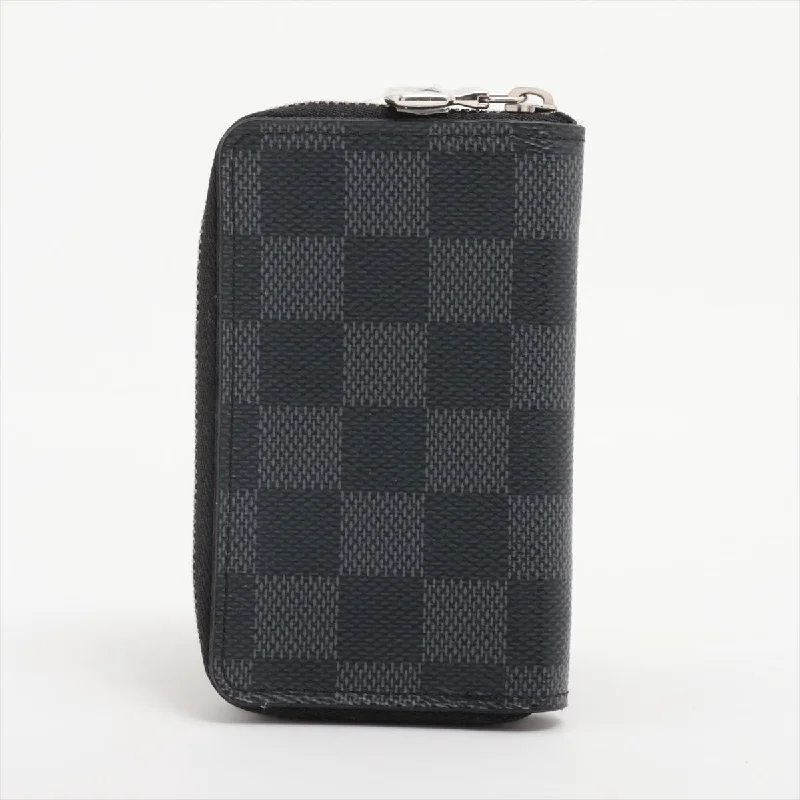 Louis Vuitton Damier Graphite Zippy Coinpace N63076 Coinpace