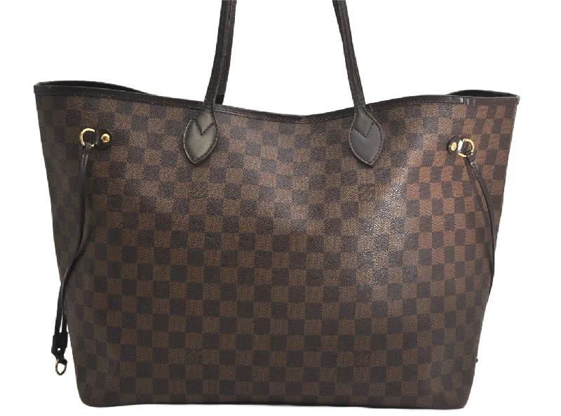 Authentic Louis Vuitton Damier Neverfull GM Shoulder Tote Bag N51106 LV 1923K