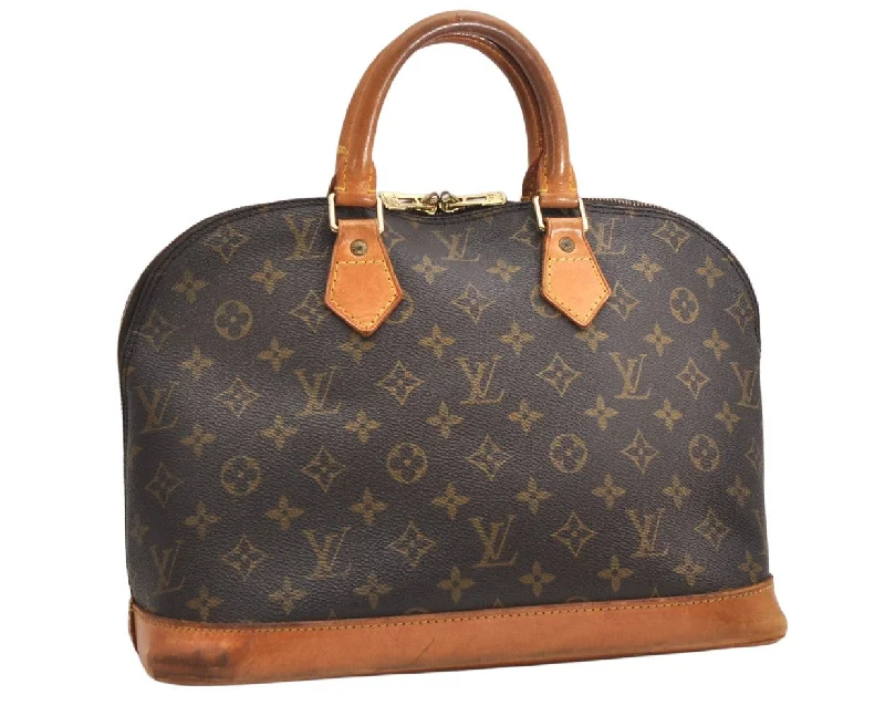 Authentic Louis Vuitton Monogram Alma Hand Bag Purse M51130 LV 1815K