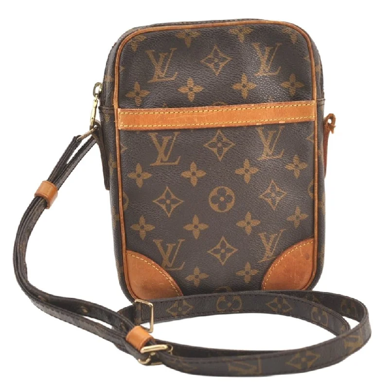 Authentic Louis Vuitton Monogram Danube Shoulder Crossbody Bag M45266 Junk 1510K