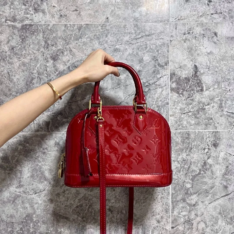 LV Alma BB Vernis Red GHW