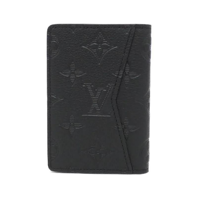 Louis Vuitton Monogram Shadow Organizer Du Push M62899 Card Case