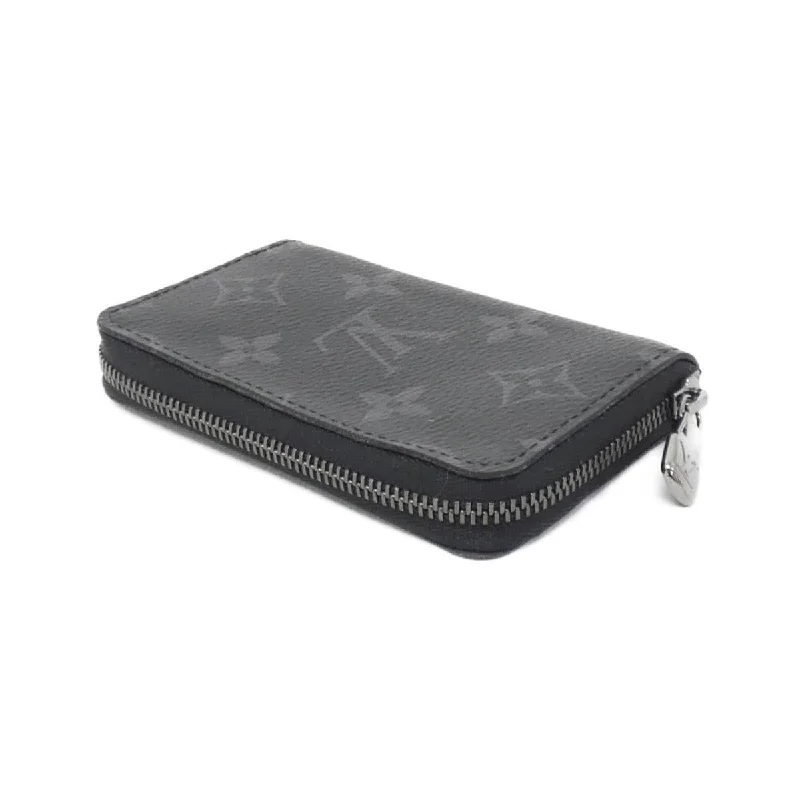 Louis Vuitton Monogram Eclipse Zippy Coinpace Vertical M81662 Coin Case