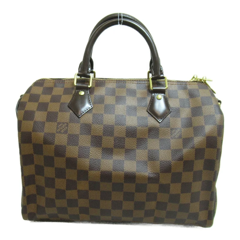 Louis Vuitton Louis Vuitton Speedy Bandrier 30 2w Shoulder Bag PVC Coated Canvas Damier  Brown N41367