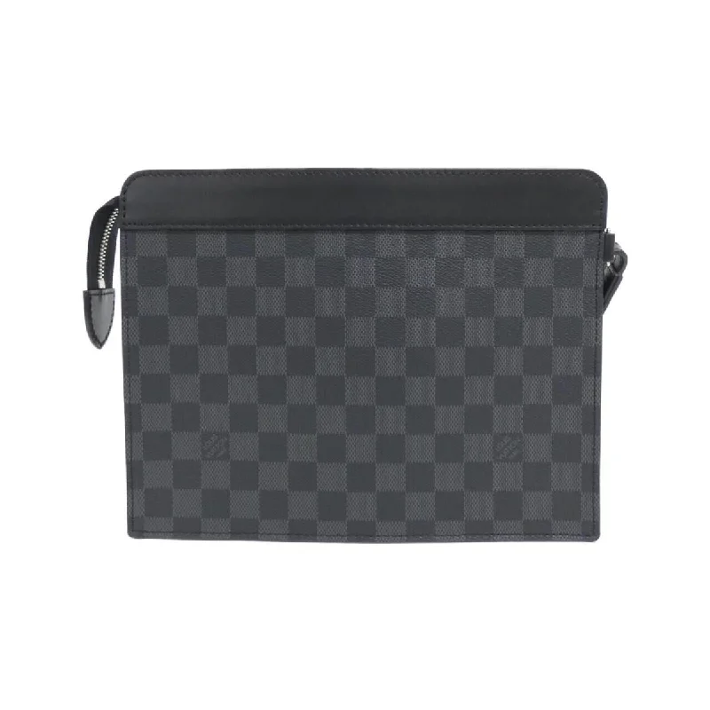 Louis Vuitton Damier Graphite Stand Pouch N64612 Bag