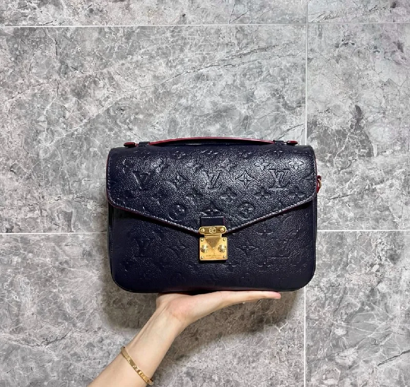 LV Pochette Metis Marine Rogue Calfskin