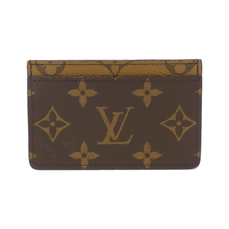 Louis Vuitton Monogram Reversee Porte Jaeger Le Coultre Sample M69161 Card Case