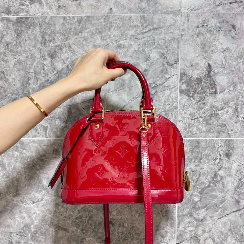 LV Alma BB Vernis Red GHW