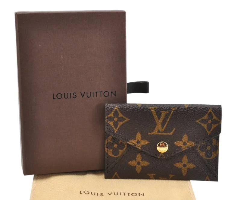 Authentic Louis Vuitton Monogram Origami Card Case Purse FUKUOKA 2011 Box 1502K