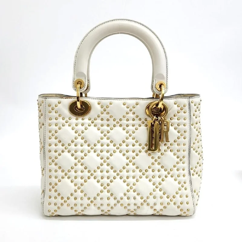 Christian Dior Studded Cannage Lady Bag