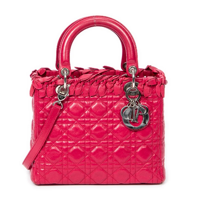 Medium Bow Lady Dior Zip