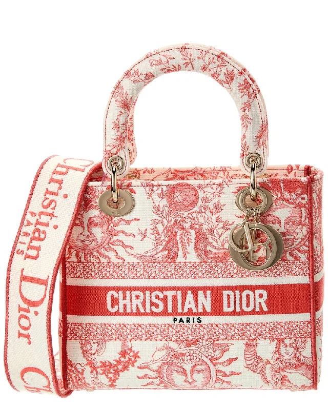 Dior Lady D-Lite Medium Canvas Tote