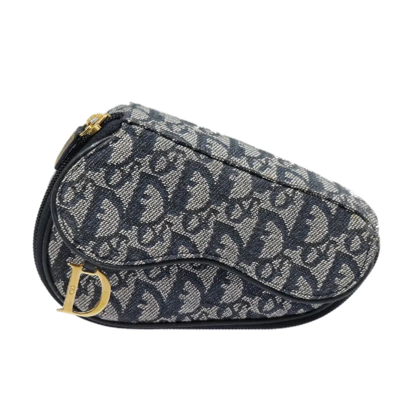 Dior Saddle  Canvas Clutch Bag (Pre-Owned)