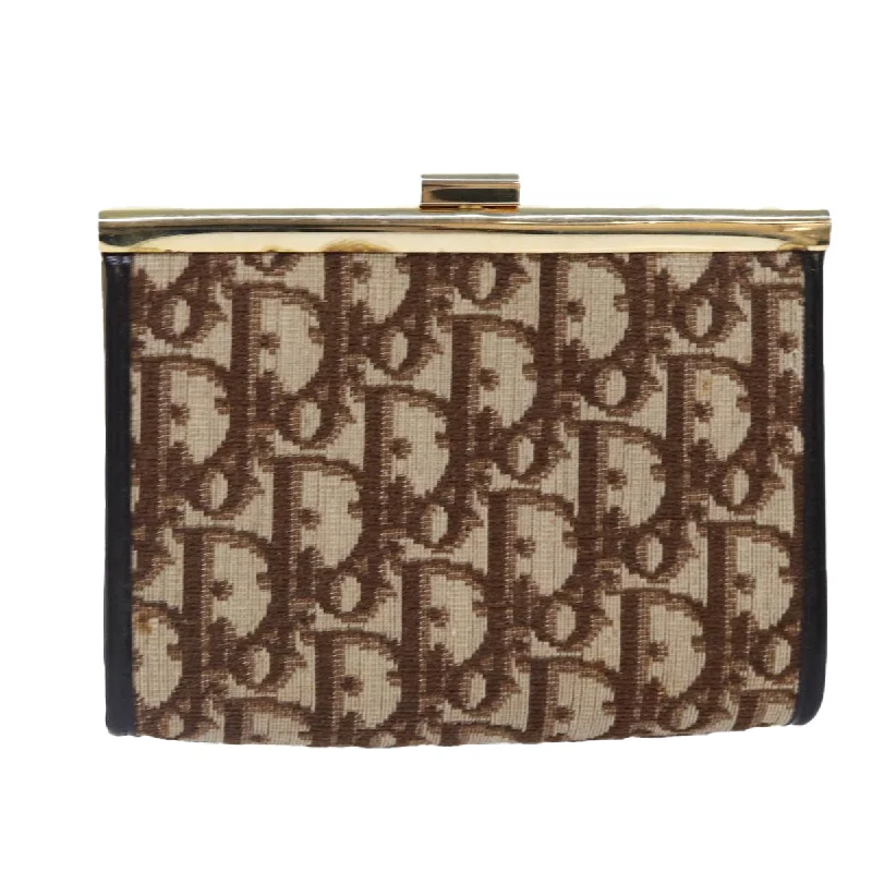 Dior Trotter  Canvas Clutch Bag (Pre-Owned)