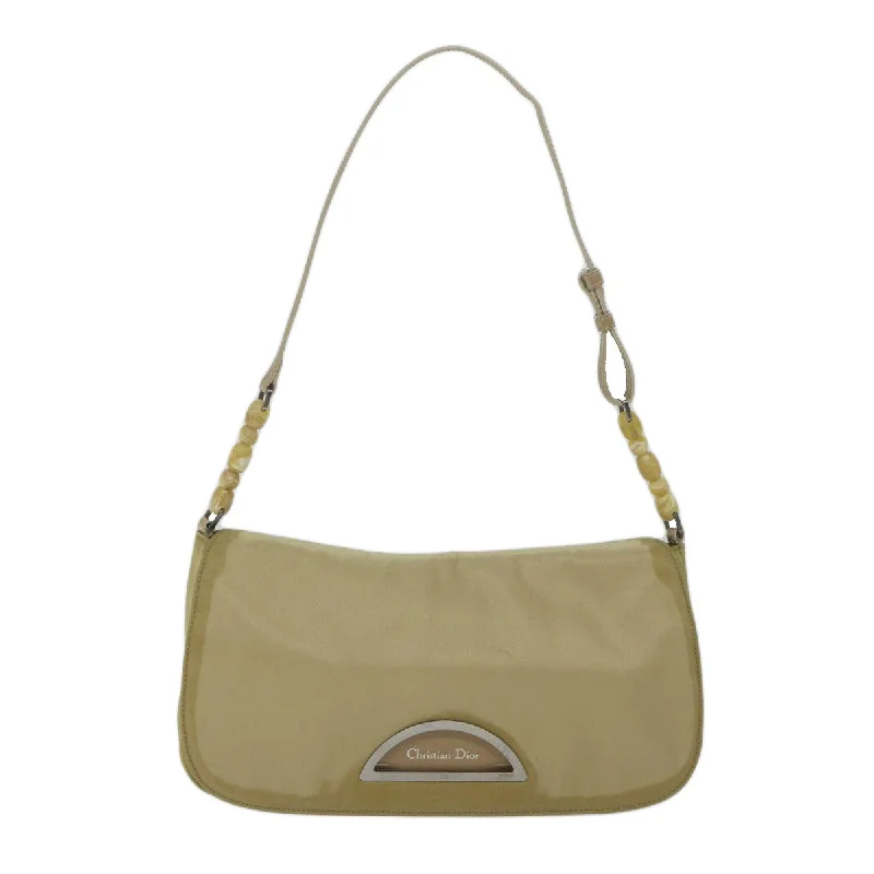 Dior Maris ivory  Synthetic Shoulder Bag (Pre-Owned)