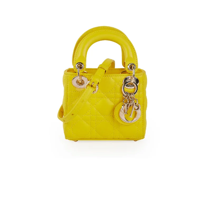 Deal of the Week- Dior Lady Dior Micro Yellow