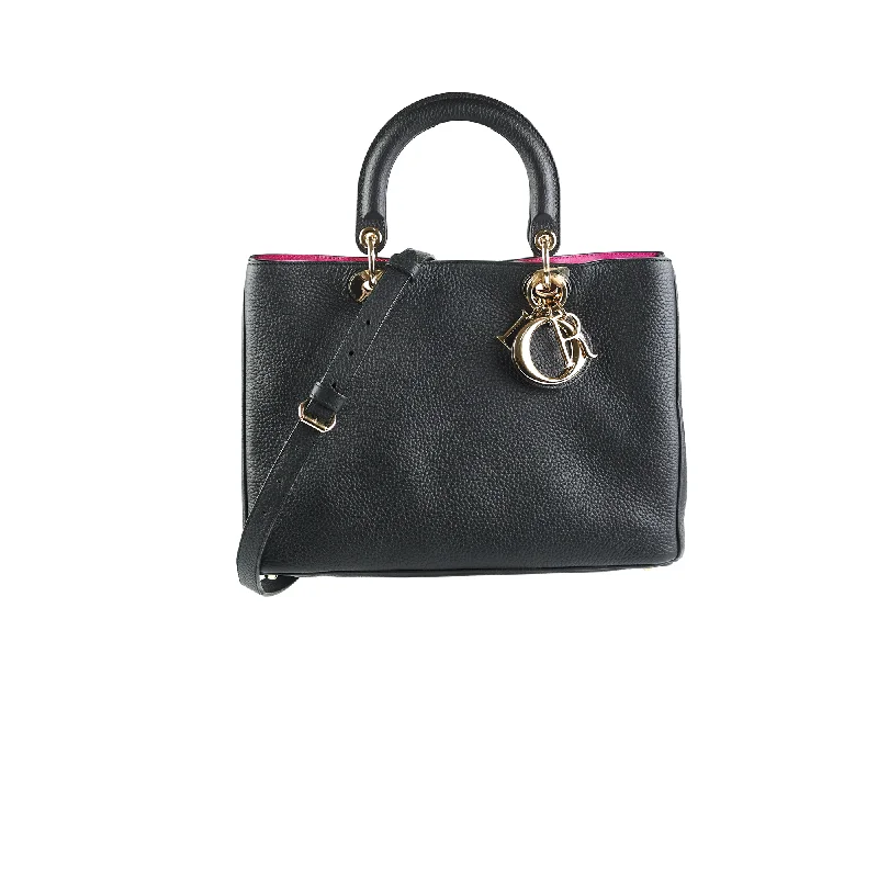 Dior Diorissimo Shopper Medium Black