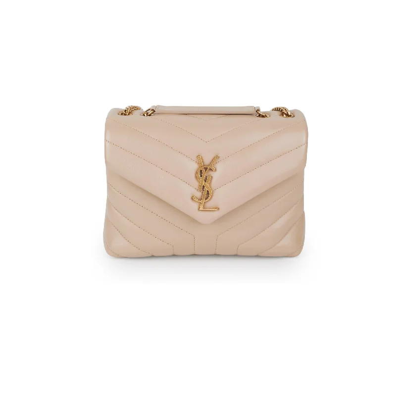 Saint Laurent Small Lou Lou Beige