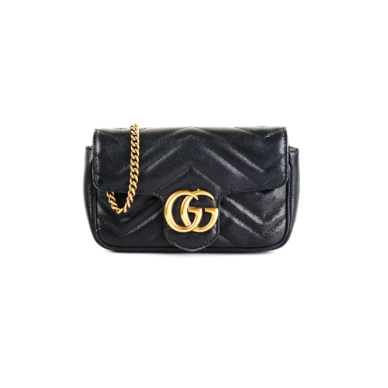 Gucci Supermini Marmont Black