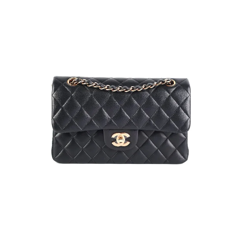 Chanel Classic Flap Small Rose Gold - Microchipped