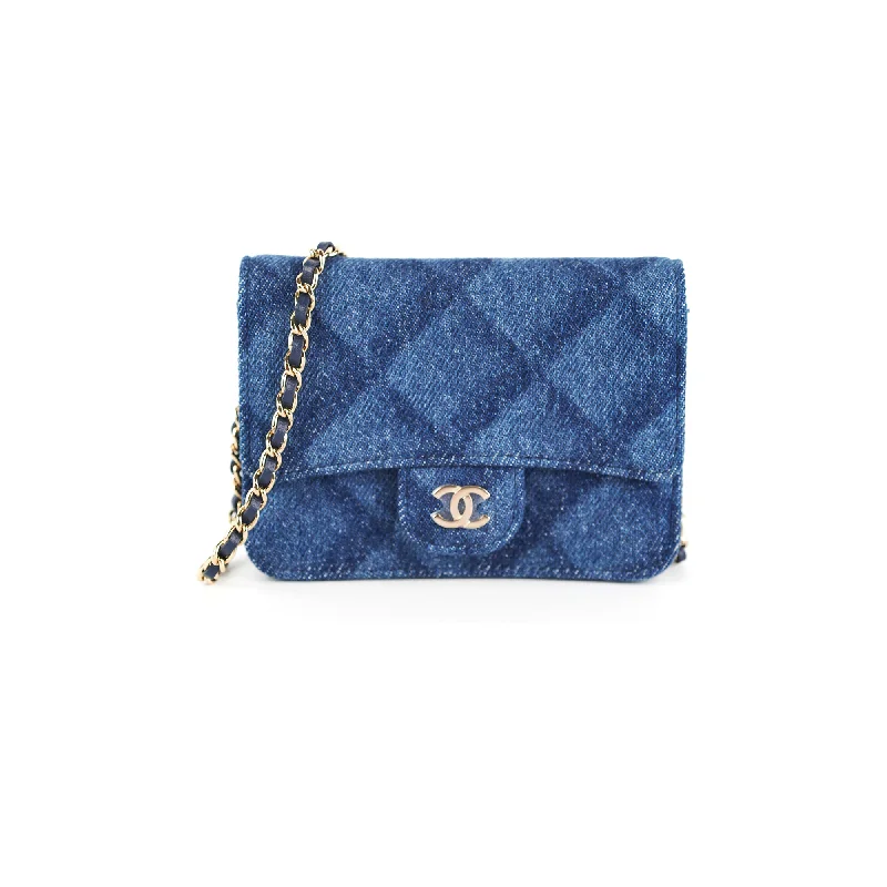 Chanel Mini Denim Belt Bag -Microchipped