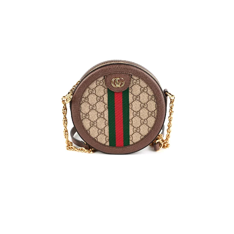 Gucci Ophidia GG Round Shoulder Bag