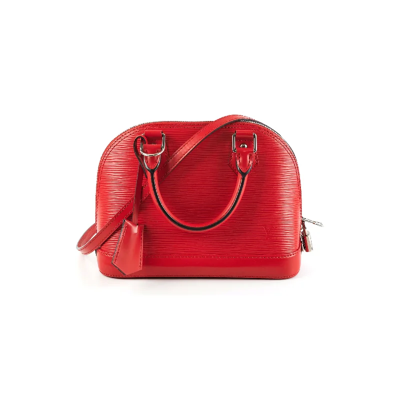 Louis Vuitton Alma BB Epi Red Shoulder Bag