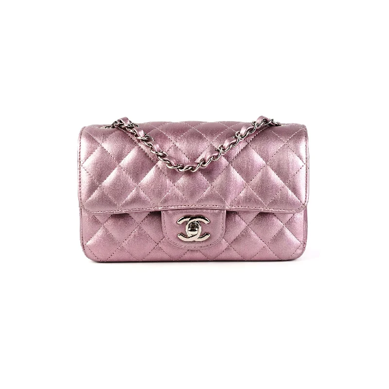 Chanel Mini Rectangular Iridescent Purple